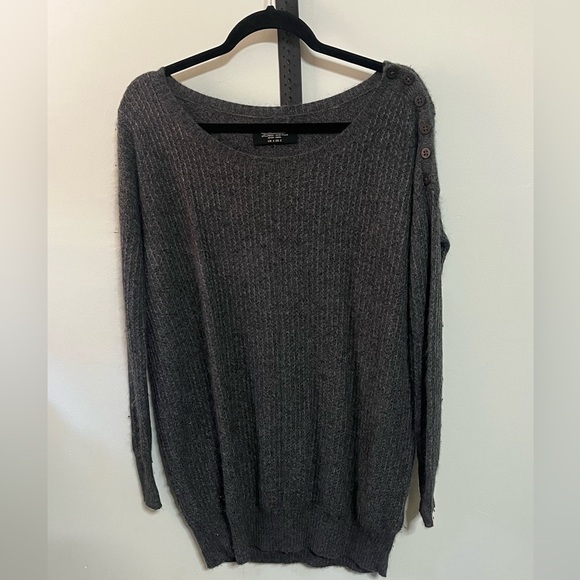 All Saintss Angora Blend Sweater Jacket Sz 2 - Picture 2 of 8